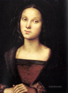 ピエトロ・ペルジーノ Painting - マグダラのマリア ルネッサンス ピエトロ ペルジーノ